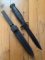 GLOCK Original Austrian Made BLACK Saw Back Field Knife with Polymer Scabbard