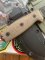 ESEE Knives- ESEE-4 Knife with Micarta Handle Black and OD Green Kydex Sheathes