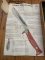 Puma Knife: Puma Original 1987 SEA HUNTER 17 6363 in Original Sheath and Matching Wooden Box