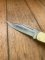 Puma Knife: Puma 1998 Duke Folding Knife with Stag Antler Handle in Pouch