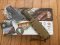 ESEE Knives- ESEE-6 Knife with Coyote/Dark Brown G10 3D Handle Desert Tan Plain Edge Blade and Coyote Kydex Sheath