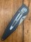 Puma Knife: Puma 2002 Handic Linerlock Black & Wood Frame Folding Knife