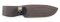 Puma Knife Sheath: Puma IP Dark Brown Leather Knife Sheath