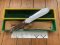 Puma Knife: Puma Original 1993 White Hunter II 116374 in original Box sheath & Paperwork 188/200