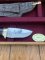 Mackrill Custom Knives 1995 No.2 SCI Limited edition Cape Buffalo Horn/Bone Handle#89-100