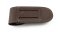 Puma Knife Sheath: Brown Vertical Leather Knife Pouch
