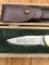 Puma Knife: Puma Rarity Original 1769-1991 4 Star Fixed Blade COPPER Silberlöwe Knife with Grenadill Handle in Original Box