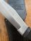Toledo Australian Made Vintage Bowie Knife in Black Leather Flap Over Sheath
