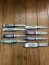 Collection of 8 Franklin Mint Cars of the Fifties Pocket Knives