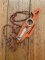 CRKT BLAZE ORANGE RENNER NECKOLAS SERRATED BLADE NECK/BOOT KNIFE