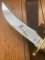 CASE XX USA KODIAK BEAR Knife with Antler Handle and Leather Sheath