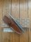 LionSTEEL Italy. Model B35 CVG Green Canvas Micarta Handle with Leather Sheath