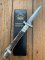 Puma Knife: Puma Rare Large Custom Damascus Medici Lock back Knife with Stag Handle 2003