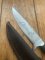 1970's DENIFL Solingen Jagdnicker Knife with Chamois Handle & Sheath