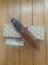 LionSTEEL Italy. Model M4 GBK Black G10 Handle with Leather Sheath