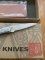 Al Mar Japan E1001P Osprey White Pearl Engraved Pocket Knife in original Pouch and Box