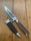 1970's Hubertus Solingen Jagdnicker Knife with Deer Antler Handle & Sheath