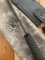 Kizlyar Knife: Kizlyar Original Phoenix Black Military Knife with Elastron Rubberised Handle and Leather Sheath #628