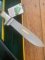 Puma Knife: Puma 1987 Jagdnicker Knife with Stag Handle & Green & Yellow Box