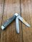 Puma Knife: Puma Trapper Lockback Knife with Green Smooth Bone Handle
