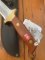 SVORD New Zealand made Svord 280B Bowie Knife 6.5" Swedish Carbon Steel Mahogany Handle
