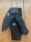 KNIGHT'S ARMAMENT SK-02 Large Black Part Serrated Folding Knife with Black Pouch