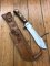 Puma Knife: Puma Original 1969 Model 6399 Light Jacaranda  White Hunter in original sheath