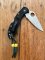 Spyderco SEKI Japan Delica4 Part Serrated Blade Lock Back Folding Knife