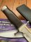United Cutlery Gil Hibben Old West Boot Knife with Black Leather Sheath