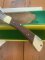 Puma Rare model 970 Game Warden 1971 Folding Lock Knife With Suede Pouch and in Original box #63171