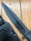 Kizlyar Knife: Kizlyar Original Phoenix 2 Military Knife with Elastron Rubberised Handle and Leather Sheath #4677