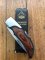 Puma Knife: Rare Puma Gentleman 24 0800 Folding Knife with Pakkawood Handle in Black Box