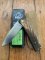 Puma Knife: Puma IP Companion Folding Knife with Buffalo Horn Handle and Pouch
