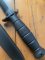 GLOCK Original Austrian Made BLACK Saw Back Field Knife with Polymer Scabbard