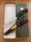 Puma Knife: Puma Original 1985 Tunny Model 13 6366 in Original Sheath & Green Box