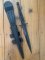 J.NOWILL & SONS  J.ADAMS SHEFFIELD ENGLAND BLACK MOD COMMANDO KNIFE