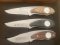 Puma Snake Set of 6 - Early 2000's Knife Set in Puma Display Box