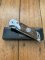 Puma Knife: Puma Tec Damascus Folding Liner Lock Knife with Thuya Root Wood Handle