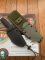 ESEE Knives- ESEE-3 Knife with Black G10 Handle & Black and OD Green Kydex Sheathes