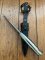 Puma Knife: Pre-64 'USED' 3596 GNICKER Knife with Stag Handle In Original Forest Green Sheath