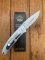 Puma Knife: Puma ADVANTEC Aluminium and Black Plain Edge Linerlock Folding Knife