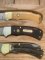 Puma Set of 3 - Full Size 4 Star Folding Knife Set in Display