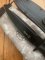 Kizlyar Knife: Kizlyar Original Phoenix Black Military Knife with Elastron Rubberised Handle and Leather Sheath #628