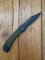 Puma Knife: Puma Rare Commando Model Lock back Knife with Black ABS Handle 1985