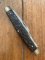 Puma Knife: Puma 1971 Rare 'USER'  'STOCK' 3 blade Fold back Knife with Red Bone Handle