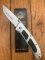Puma Knife: Puma ADVANTEC Aluminium and Black Plain Edge Linerlock Folding Knife