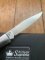 Kizlyar Knife: Russian Kizlyar Supreme Model D2 GENT Folding Knife with Carbon Fibre Handle and Box