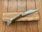 Puma Knife: Puma 1975 Special Edition Emperor 915 Folding Knife with Stag Antler Handle in Puma Wooden Box