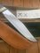 Puma Knife: Early 1980's Puma Big Big Bowie knife with Wooden Handle in original Wooden Box