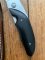 Spyderco VIELE 2 Japanese Straight Edge Lock Back Folding Knife with Pouch